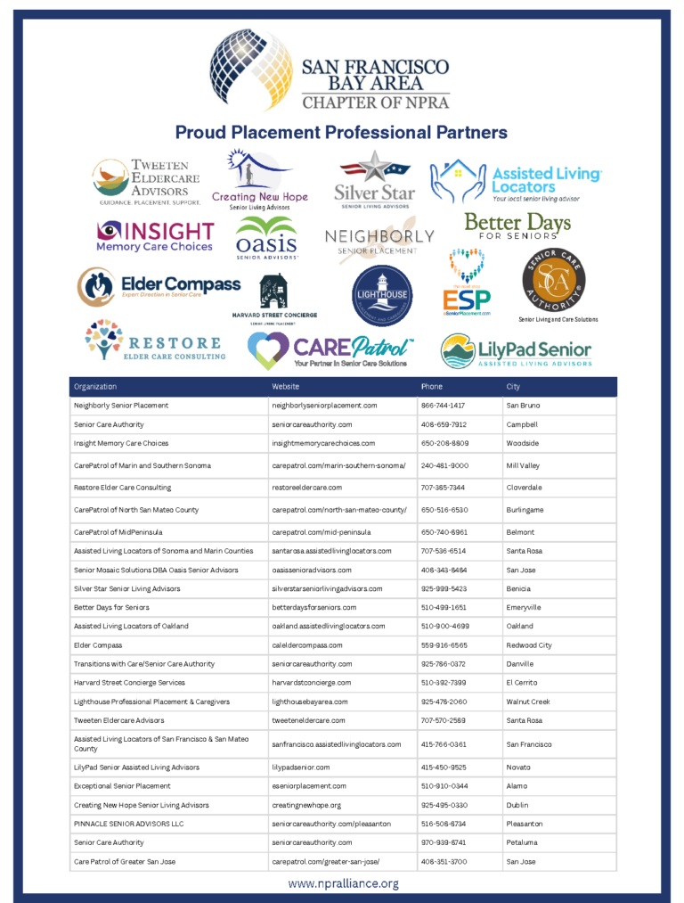 Neighborly Senior Placement LinkedIn post on NPRA membership and ethical senior placement