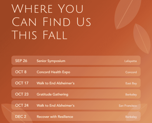 Where you can find Neighborly Senior Placement this fall 2026: Bay Area senior events