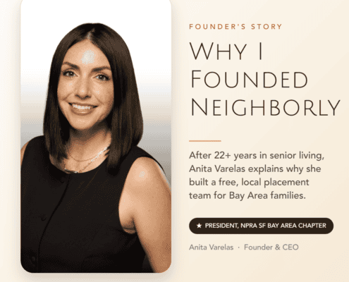 Anita Varelas, Founder & CEO of Neighborly Senior Placement: Why I Founded Neighborly