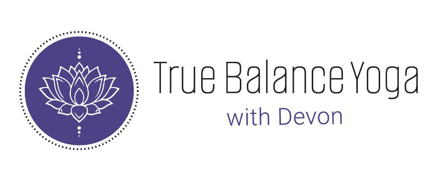True Balance Yoga with Devon logo